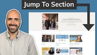 Jump To Section On Paginated Pages [Elementor Pro Tutorial]
