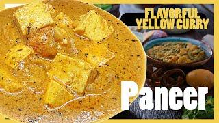 Paneer in Creamy Yellow Gravy | Rich Melon Seed & Cashew Delight - regular 5 star hotel recipe