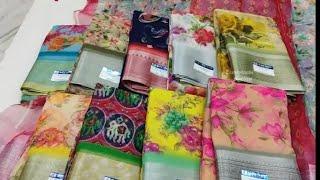 Madina Latest Fancy Sarees Below Rs 650 | Start Own Business I Wholesale Madina Saree #Trendyhands