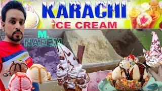 Karachi ice cream | Hussainabad food street karachi | Naeem vlog 4u