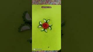 Easy Bitter Gourd & Tomato Carving ideas #art #carving #tending  #shorts #shortvideo #youtubeshorts