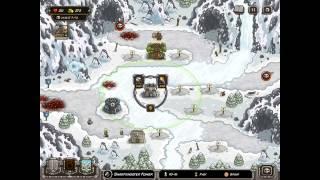 Kingdom Rush HARD DIFFICULTY- Glacial Heights Campaign on iPad