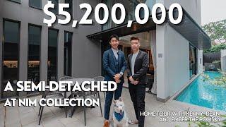 Nim Collection Modern Semi Detached Landed House In District 28 | Home Tour With Kenny & Dean