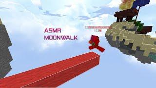 Moonwalk ASMR minecraft bedwars | WoodNoobMc