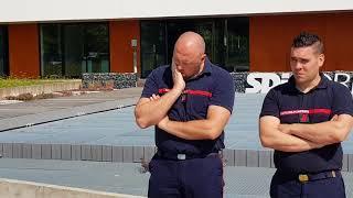 Casque à terre pour les pompiers de l'Orne.