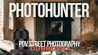 PHOTOHUNTER #1. DUBROVKA. [4K]. POV STREET PHOTOGRAPHY.