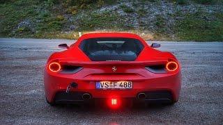 FERRARI 488 GTB | MOUNTAIN PASS DRIVE | EXHAUST SOUNDS