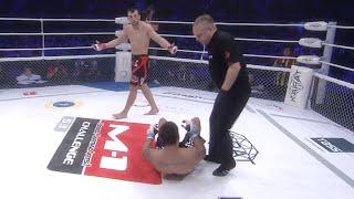 The King of Kung Fu knocked out Kratos! The crazy striking power of Muslim Salikhov!