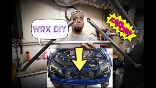 How I made a Subaru front chassis brace for WRX/Forester