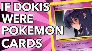 If DDLC Characters Were POKEMON Cards