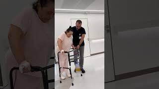 DİZ PROTEZİ AMELİYATI (ÇİFT TARAFLI) AMELİYATI / AMELİYAT SONRASI 1. GÜN / PROF. DR. UMUT YAVUZ