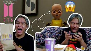 SCARY BABYSITTING AND BTS MEAL MUKBANG