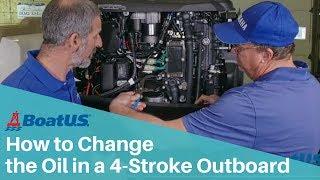 How To Change Outboard Engine Oil | BoatUS