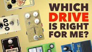 Understand The Types Of Overdrive Pedals On The Market