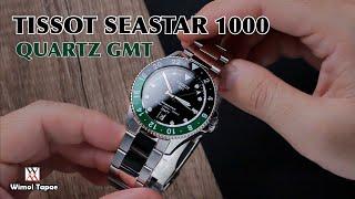 แค่สเป็กก็เกินคุ้มแล้ว! Tissot Seastar 1000 Quartz GMT Green - Wimol Tapae