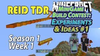 KIDS MINIGAME CONTEST Season1 Week1a: Experiments & Brainstorms1 - Reid TDR: Dad and Son, Minecraft