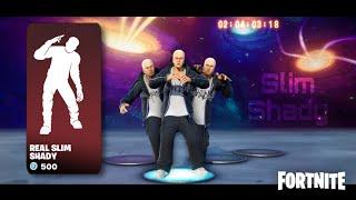 SLIM SHADY on Fortnite (NEW EMOTE) | Eminem