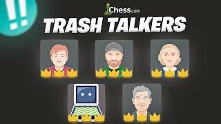 How Many Trash Talkers Chess.com Bots Can I Beat?