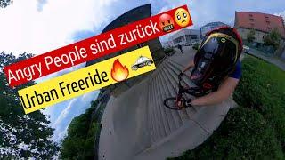 Angry People aber verdient! Urban Freeride, Enduro, Downhill street - by Ride it Official - Insta360