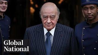 Global National: Sept. 20, 2024 | More women accuse ex-Harrods owner Mohammed Al Fayed of assault