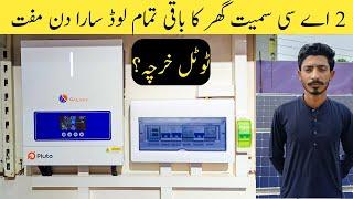 Run 2 Ac and Total Home Load on Solar For Free