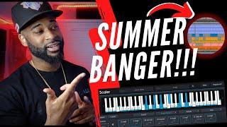 I Made A SUMMER BANGER Using SCALER 2!! Midi Mondays!! ITS A PLACEMENT HIT!!