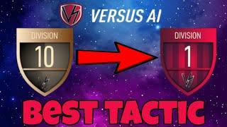 Best tactic for playing Versus AI. Как легко подняться в 1 дивизион / PACYBITS 20