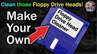 DIY Floppy Drive Head Cleaner