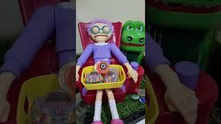 Amazing Look of Greedy Granma with Nemo and Crocodile 99 ️ #shorts #trending #viral