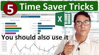  The Excel Trick I Use EVERY DAY (you should also use it!) | MS Excel Important Table Tips in Hindi