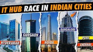 IT HUB Race In Indian Cities  | Which is Top IT Cities In India ? TOP 7 IT HUB IN INDIA #ithub