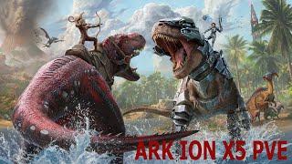 ▶️ ARK ION X5 PVE ◀️ Carcharodontosaurus   #3.1  #прохождение   #стрим #399