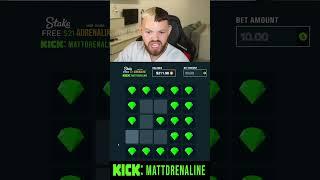 Easy win #mattdrenaline  #stake #clips #shorts #gamble #casino #maxwin #money