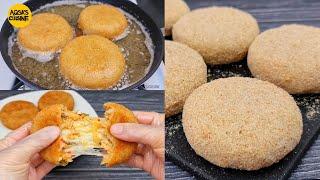 Pizza Cutlets Recipe | Potato Chicken Cheese Cutlets, Kabab,Crispy Aloo Chicken Kabab Make & Freeze