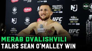 Merab Dvalishvili talks Sean O'Malley win; Ready to face Cory Sandhagen