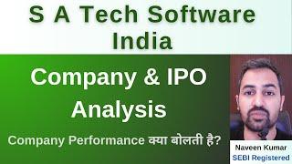 S A Tech Software India IPO | S A Tech Software India Limited IPO | GMP | Review | Analysis