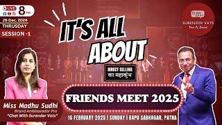 It's All About Friends Meet 2025 | Live on 26 Dec 2024 at 8 PM | Madhu Sudhi | #FM2025