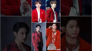 BTS JK and red dress what is your favourite member comment me