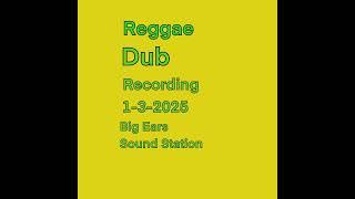 Reggae Dub Recording 1-3-2025 Big Ears Sound Station