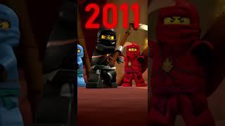 Ninjago Trailers Now Vs Then 2024 Vs 2011 #ninjago #nostaliga #shorts