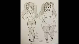 fat anime girls #4