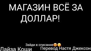 МАГАЗИН ВСЁ ЗА ДОЛЛАР - ЛАЙЗА КОШИ - ПЕРЕВОД НАСТЯ ДЖЕКСОН