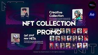 NFT Collection Promo After Effect Template Free Download BY HM Mazaharul |