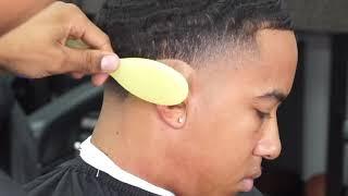 DaKari The Barber | 17 Year Old Barber | Waves, Mid/High Taper Trasransformation