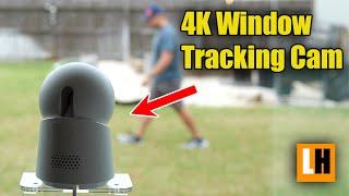 Cheapest and Easiest 4K Window Tracking Security Camera Setup - eufy Indoor Cam E30