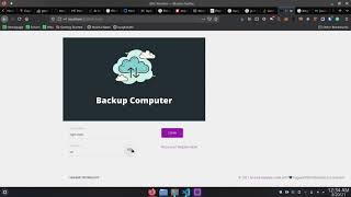 Backup Computer Demo