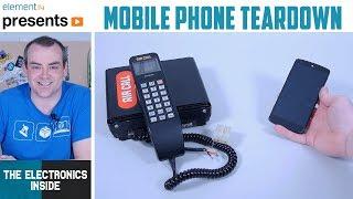 Retro(1G) vs Modern(4G) Cellphone Teardown - The Electronics Inside