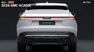 2026 GMC Acadia Unveiled - The SUV That Stands Out from the Competition !!