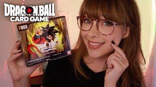 ASMR  Dragon Ball Super TCG Card Opening!  Crinkles, Brushing, Taps & Whispers! ((Raging Roar))