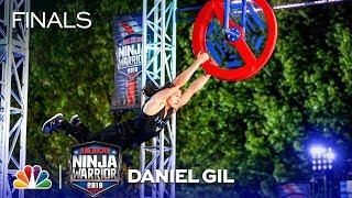 Daniel Gil Gets the Fastest Time - American Ninja Warrior Oklahoma City Finals 2019